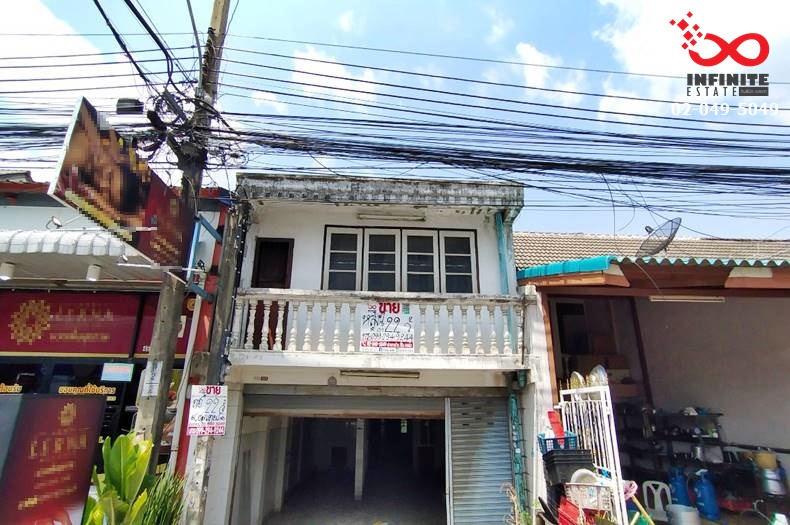 For SaleTownhouseSamut Prakan,Samrong : 2-story townhouse for sale, Chonlathep Village, Theparak Road KM.12