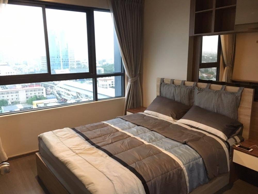 For RentCondoOnnut, Udomsuk : ★ Ideo Sukhumvit 93 ★ 31 sq m., 19 th floor (1 bedroom), ★near BTS Bang Chak★near Anglo Singapore International School, Lotus's, Big C★ Many amenities★ Complete electrical appliances