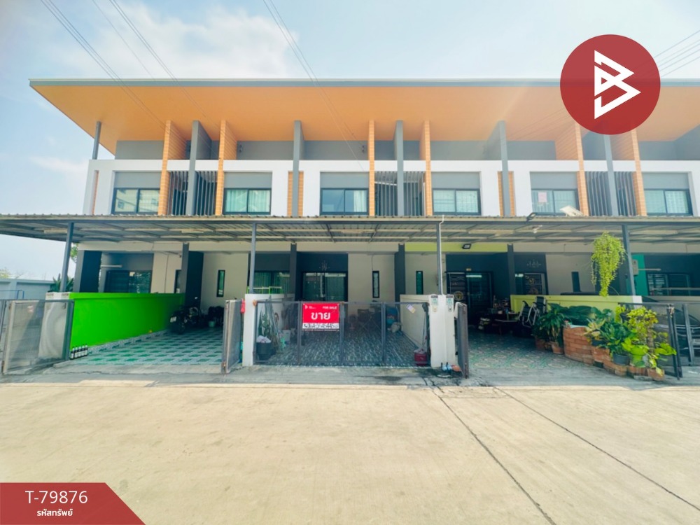 For SaleTownhousePattaya, Bangsaen, Chonburi : Townhouse for sale Nirunda Village Amata Nakorn-Mab Sam Kliao, Don Hua Lo, Chonburi