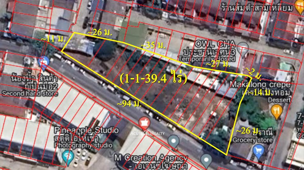 For SaleLandRama5, Ratchapruek, Bangkruai : Land for sale In Soi Tiwanon Near Samakkhi BTS station very good location.