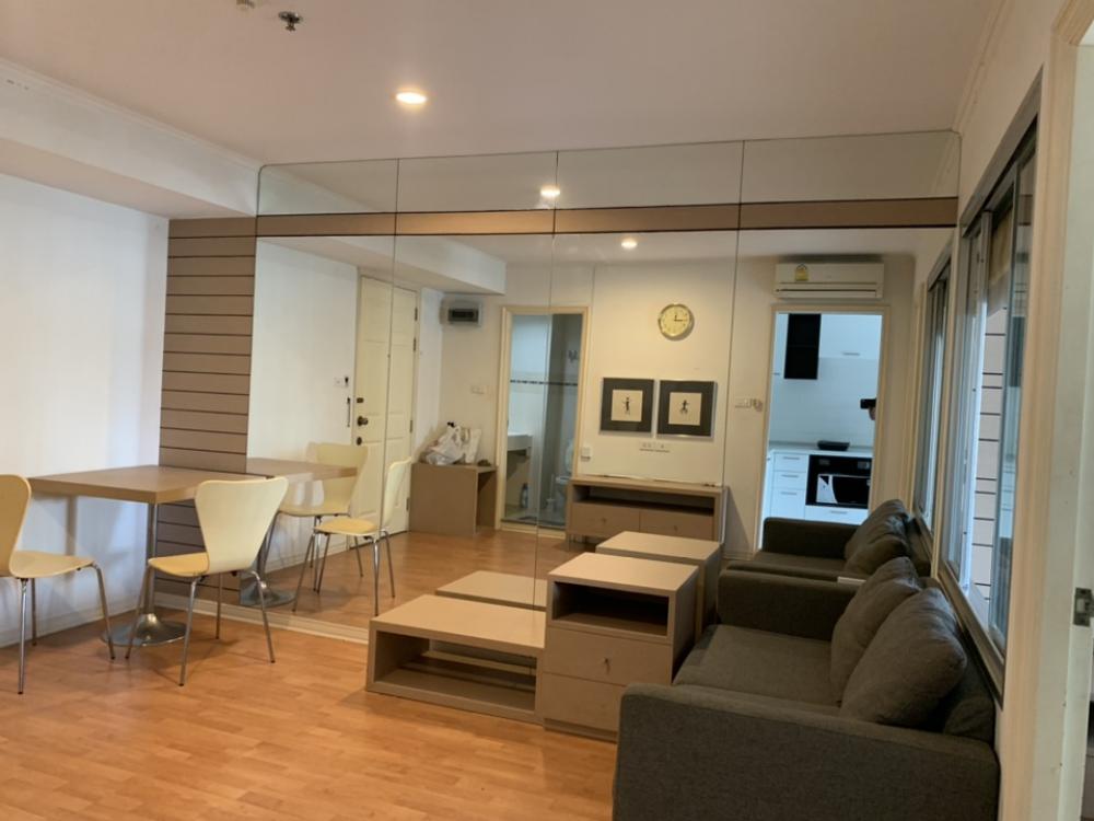 For SaleCondoRamkhamhaeng, Hua Mak : Condo for sale, Lumpini Ville, Soi Ramkhamhaeng 44, 8th floor, Building A, 36 sq m., 1 bed, 1.79 million, pool view.