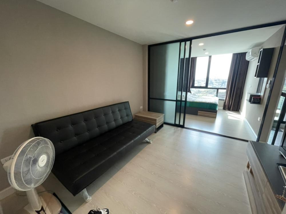 For RentCondoNawamin, Ramindra : For rent, 29 sq m. The Cube Station Ramintra109, 6th floor, fully furnished, BTS view.