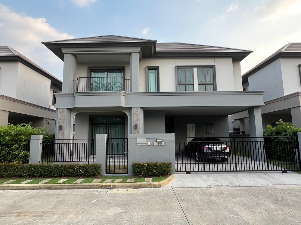 For RentHousePathum Thani,Rangsit, Thammasat : For rent, Bangkok Boulevard Tiwanon-Rangsit, very new house.