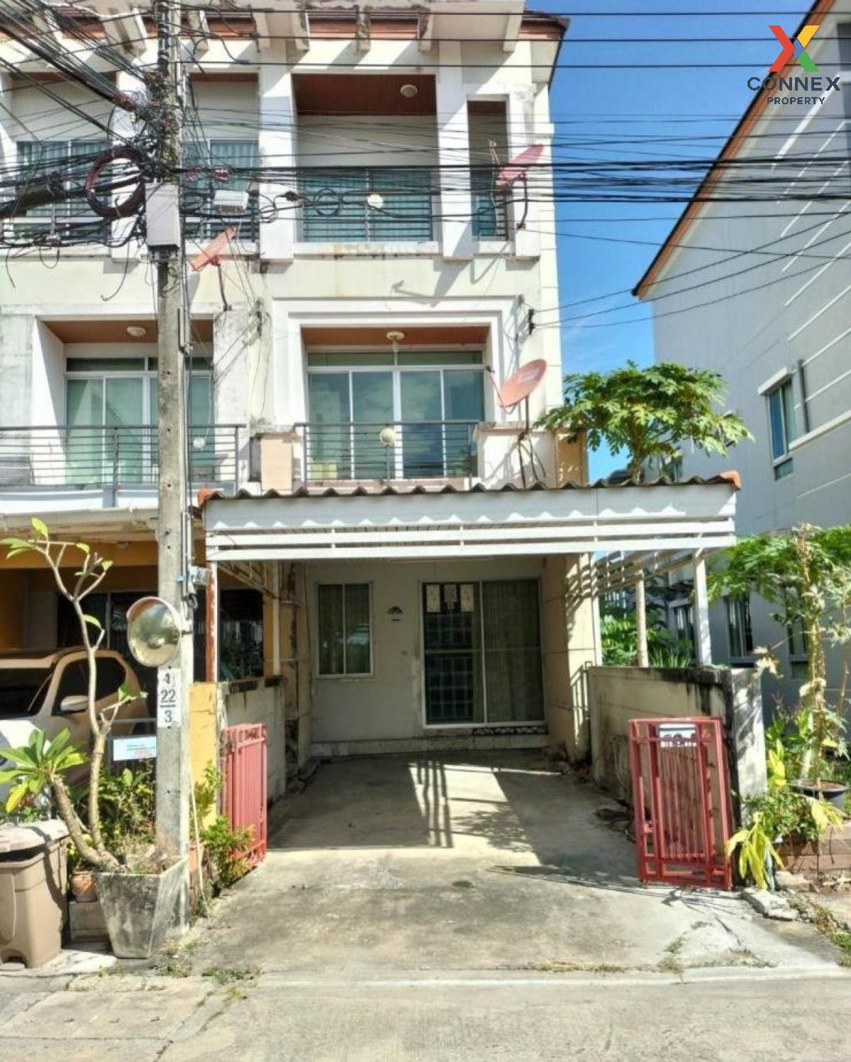 For SaleTownhouseMin Buri, Romklao : For Sale Townhouse/Townhome  , Baan Klang Muang Rama 9-New Krungthep Kreetha , corner unit , Thap Chang , Saphan Sung , Bangkok , CX-92975