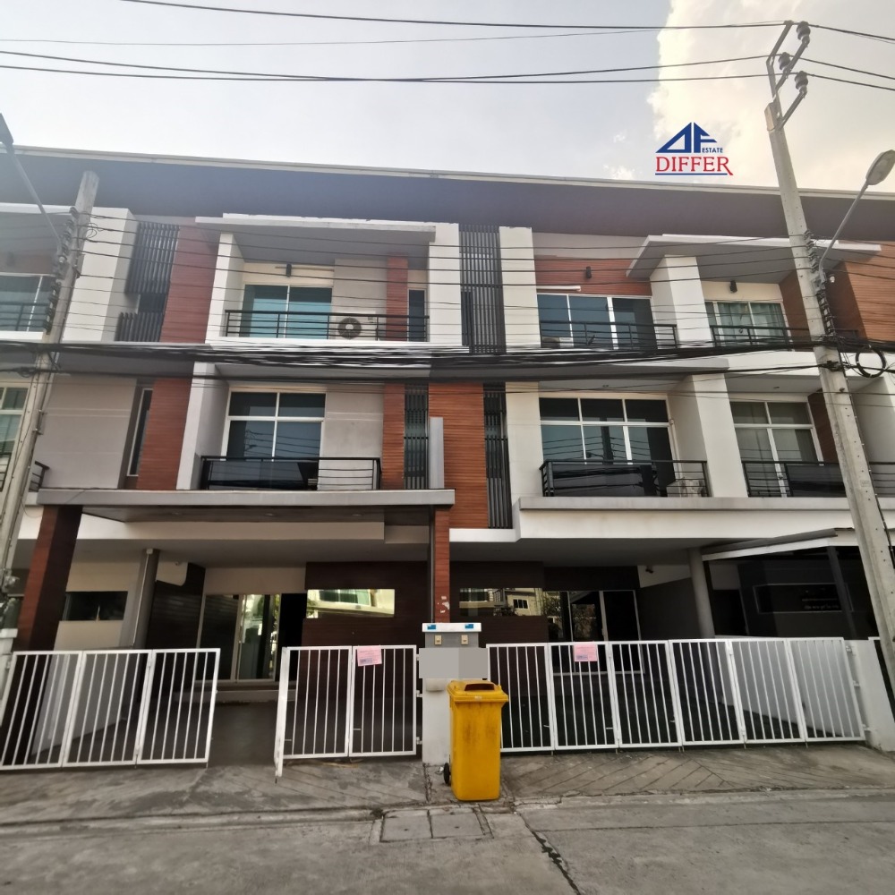 For SaleTownhouseMin Buri, Romklao : sss209 Townhome office for sale with 3-story office, Nirvana Cluster