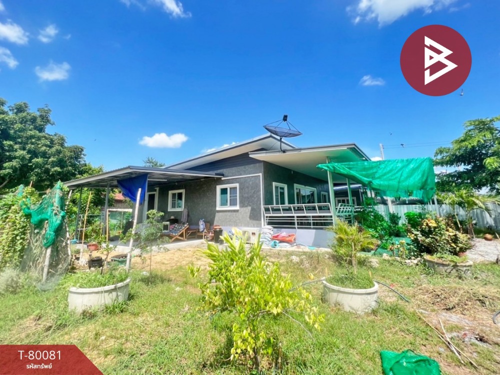 For SaleHouseSuphan Buri : Single house for sale, area 2 ngan 80 square meters, U Thong, Suphan Buri.