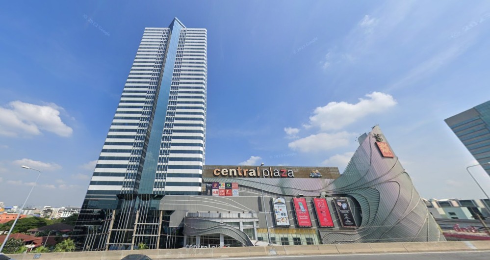 For RentOfficeBangna, Bearing, Lasalle : Central City Tower Bangna, office for rent next to Central Bangna Department Store, near MRT Si Iam 1.2 km.