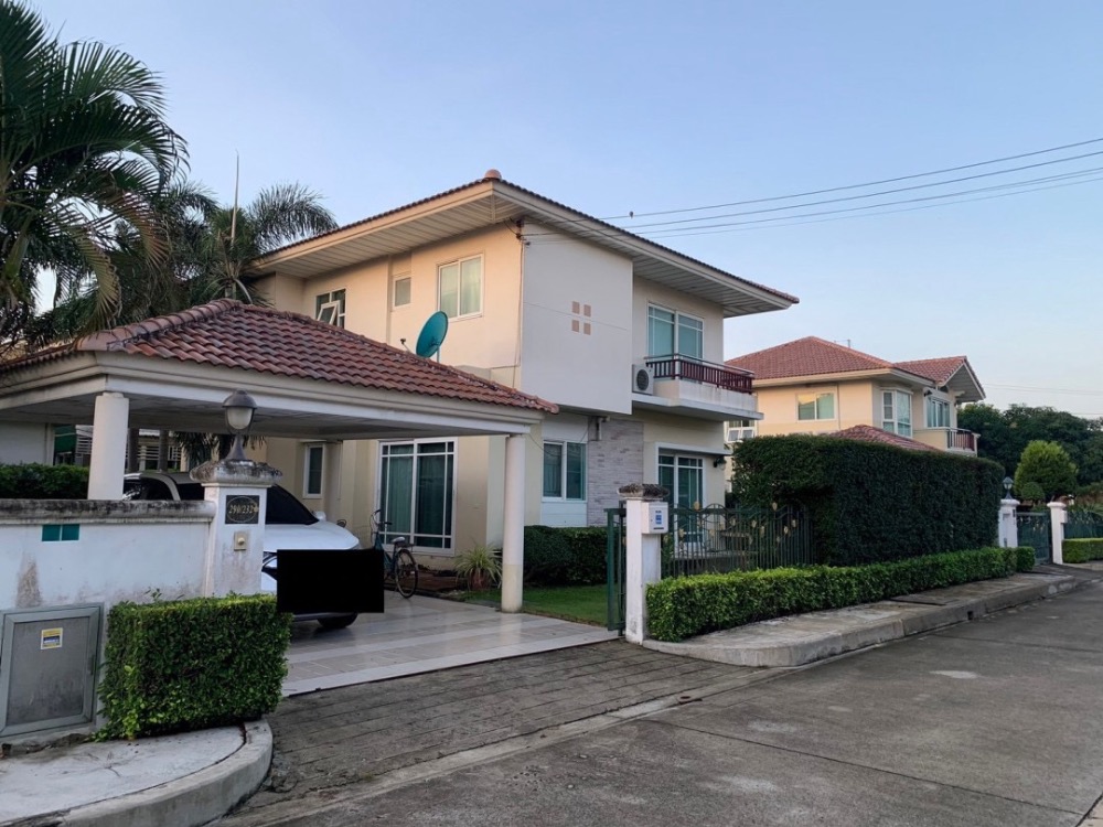 For SaleHouseMin Buri, Romklao : Urgent sale🏠 Single house in Supalai Park Ville Village, Romklao - Suvarnabhumi, convenient travel >> Call 0944788263