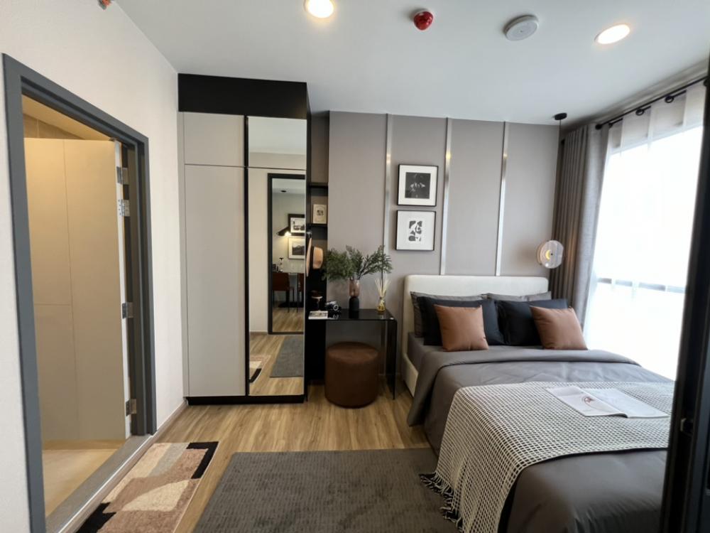 Sale DownCondoRatchadapisek, Huaikwang, Suttisan : 🚩Condo for sale The Stage mindscape Ratchada-Huai Khwang New room, never lived in, near MRT Huai Khwang 250 meters, selling cheaper than the project.