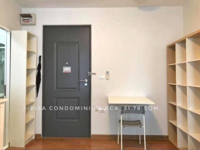 For SaleCondoRama9, Petchburi, RCA : Condo for sale, 1 bedroom, Building B, I-biza condominium RCA, 31.78 sq m., decorated, ready to move in. Near Piyavate Hospital