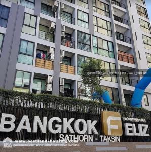 For SaleCondoWongwianyai, Charoennakor : Condo for sale Bangkok Feliz Sathorn - Taksin (Bangkok Feliz Sathorn-Taksin) near BTS Icon Siam.