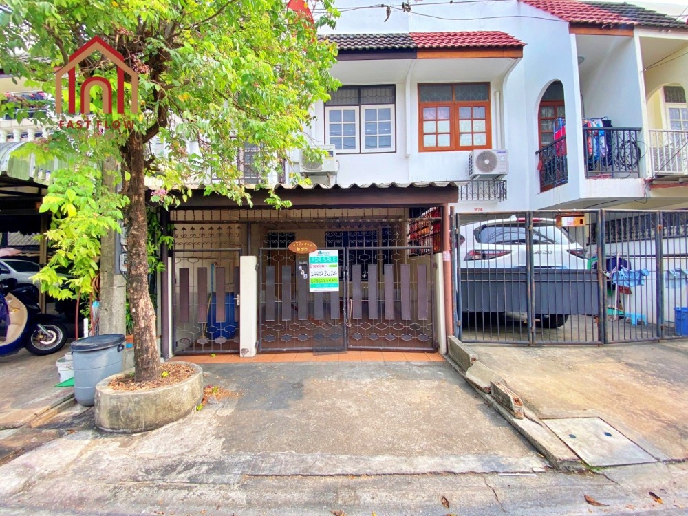 For SaleTownhouseVipawadee, Don Mueang, Lak Si : For sale: 2-storey townhouse, Soi Chaeng Watthana 1, connected to Vibhavadi Rangsit 64, Sri Rap Suk Village, good location, near Chaeng Watthana Government Center, near Pink Line, Lak Si Station, Green Line, Wat Phra Sri Mahathat