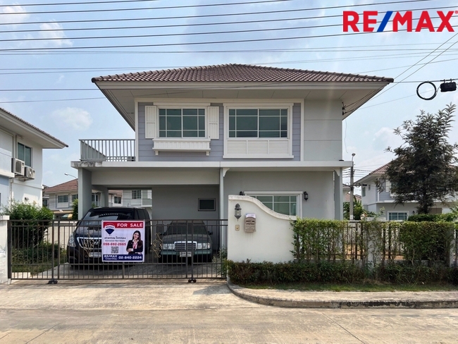 For SaleHouseMin Buri, Romklao : Single house for sale, corner unit, Perfect Park Suvarnabhumi 4 » near Suvarnabhumi Airport, only 15 minutes.