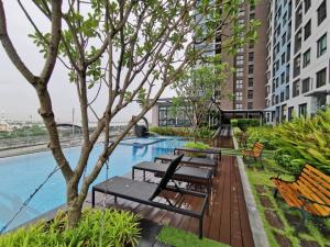 For RentCondoPattanakan, Srinakarin : Condo for rent, 1 bedroom, Rich Park @ Triple Station🔥near Airport Link Hua Mak🔥