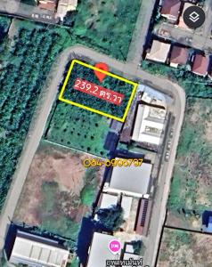 For SaleLandRama5, Ratchapruek, Bangkruai : Land for sale near Ratchaphruek Road, alley behind Home Pro Ratchaphruek, 239.2 sq wah, corner plot, next to the road on 2 sides, already filled in, selling the entire plot for 12 million.