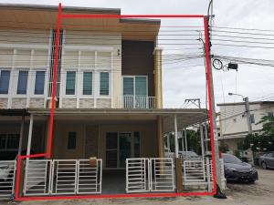 For SaleTownhouseRathburana, Suksawat : AS172 Corner townhome with side area at Golden Town Suksawat Phutthabucha.