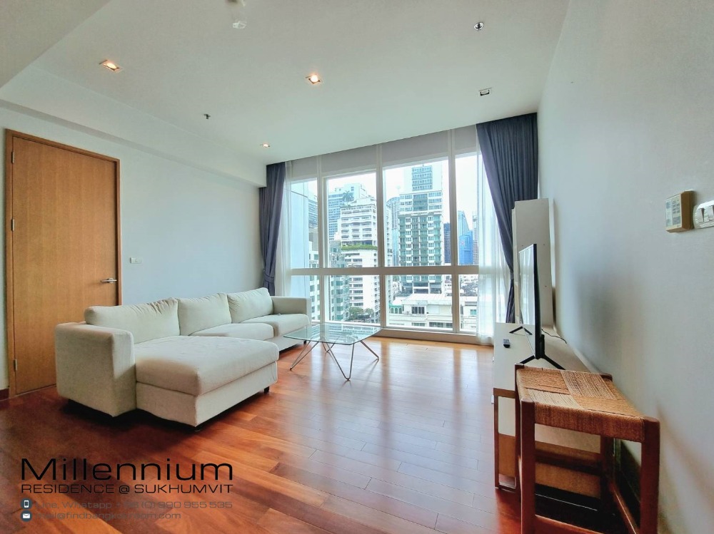 For RentCondoSukhumvit, Asoke, Thonglor : Millennium Bangkok For Rent luxury condo 1 Bedroom