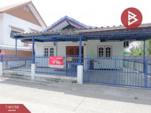 For SaleHouseLop Buri : Single house for sale Suksamran Village, area 52 square meters, Kokko, Lopburi