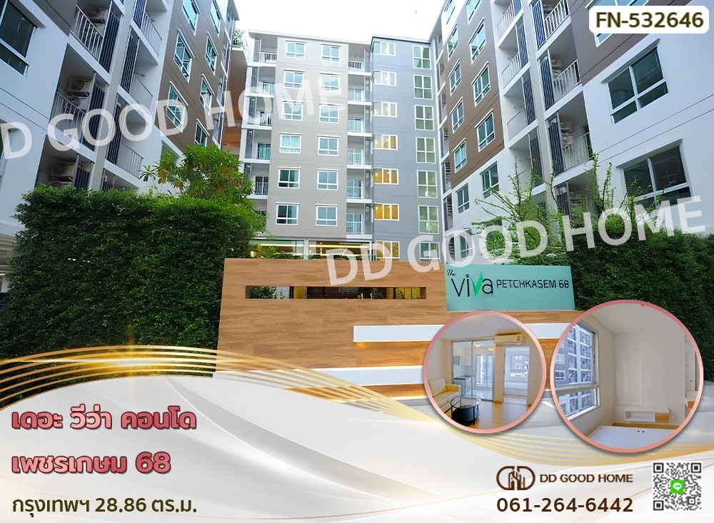 For SaleCondoBang kae, Phetkasem : 📢The Viva Condo Phetkasem 68 Bangkok