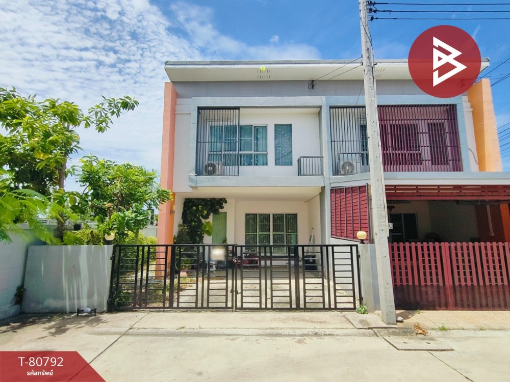 For SaleTownhouseChachoengsao : Townhouse for sale Sirarom Plus Wellgrow Village, Bang Pakong, Chachoengsao