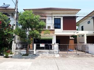 For SaleHouseMahachai Samut Sakhon : The Park 2 Village, Bang Krachao, Samut Sakhon, urgent sale, 2-story twin house, area 39.90 sq m, good location, convenient transportation.