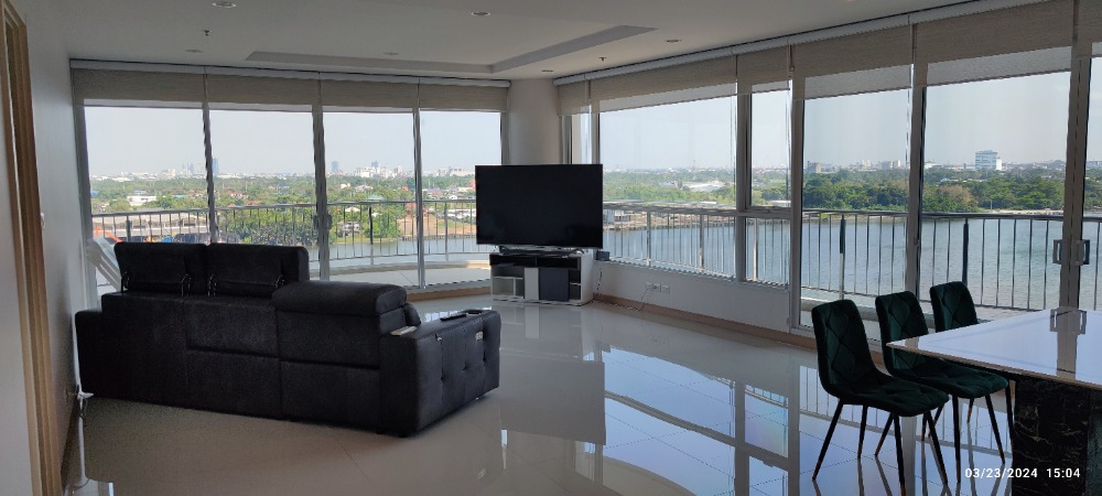 For SaleCondoRama3 (Riverside),Satupadit : For sale, 10th floor, most beautiful view, 283 sq m.