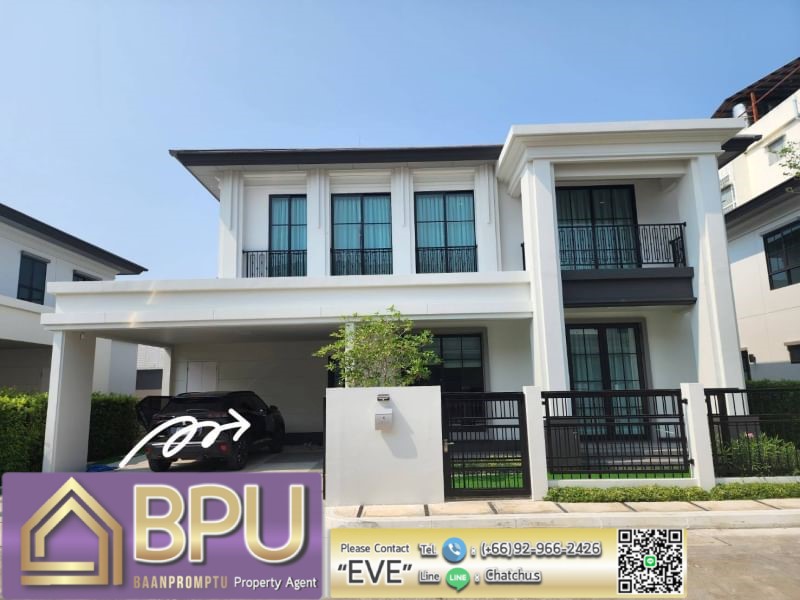 For RentHouseLadkrabang, Suwannaphum Airport : ** 4 Bedrooms Single House for Rent ** Setthasiri Bangna-Suvarnabhumi