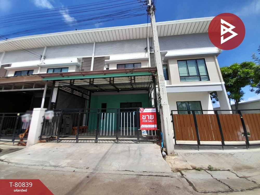 For SaleHouseChachoengsao : Townhouse for sale Modi Villa Village Lat Krabang-Suvarnabhumi, Khlong Luang Phaeng, Chachoengsao