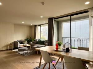 For SaleCondoWitthayu, Chidlom, Langsuan, Ploenchit : Brand new 3 Beds condo in soi Sarasin, only a few steps to Lumpini Park