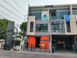 For RentTownhouseChaengwatana, Muangthong : Townhome for rent, Corazon Prachachuen-Chaengwattana, corner unit, ready to move in, suitable for a home office, for residence