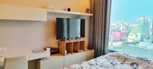 For RentCondoRama9, Petchburi, RCA : Condo for rent Q Asoke, beautifully decorated room, fully furnished. Ready to move in