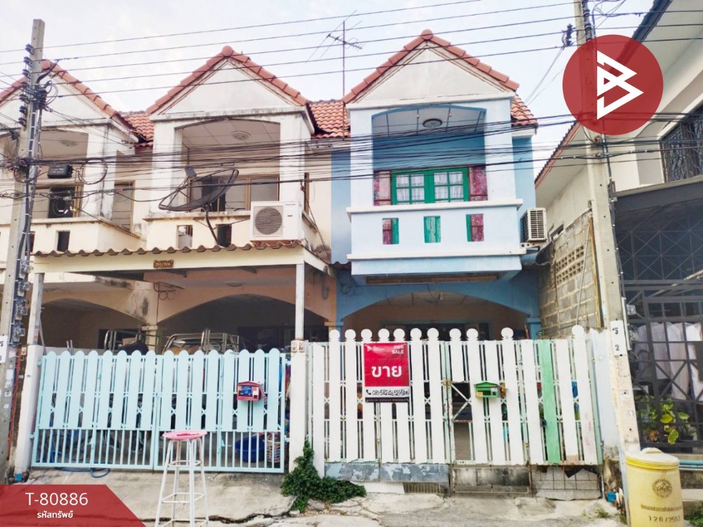 For SaleTownhouseRathburana, Suksawat : Townhouse for sale Thai Somboon Village, Pracha Uthit 90, Samut Prakan