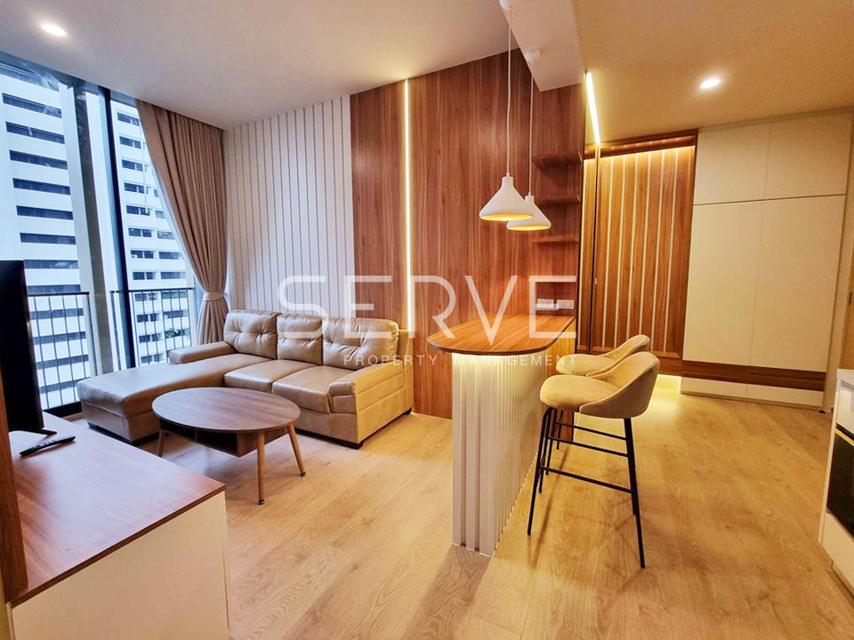 For RentCondoSukhumvit, Asoke, Thonglor : 🔥Nice Room 1 Bed Corner Unit East Side Good Location Close to BTS Asok & MRT Sukhumvit 550 m. at Noble BE19 Condo / For Rent