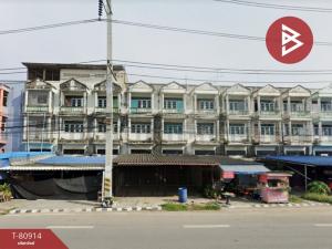 For SaleShophouseRatchaburi : Commercial building for sale, 2 units, 3 floors, area 44 square meters, Ban Pong, Ratchaburi.