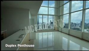 ขายคอนโดสาทร นราธิวาส : The Empire Place Penthouse 3bedroom Plus 266sqm super rare unit for sale only 48Mb Contact: 0816878954