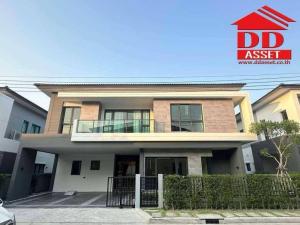 For SaleHouseBangna, Bearing, Lasalle : 2-story detached house for sale, The City Bangna (The City Bangna), near Mega Bangna, near Kanchanaphisek Expressway and Burapha Withi Expressway, code H8057.