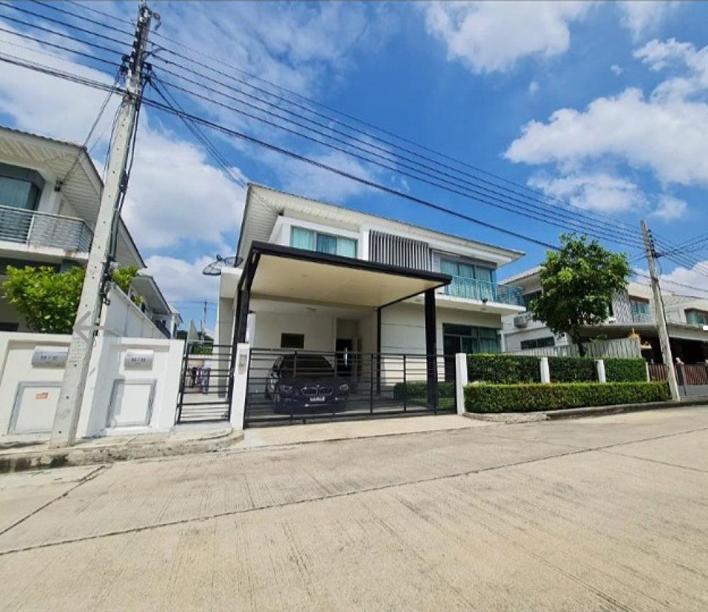 For SaleHouseRama5, Ratchapruek, Bangkruai : Perfect Place Ratchapruek Village, very good location, good condition, usable area, well-organized functions