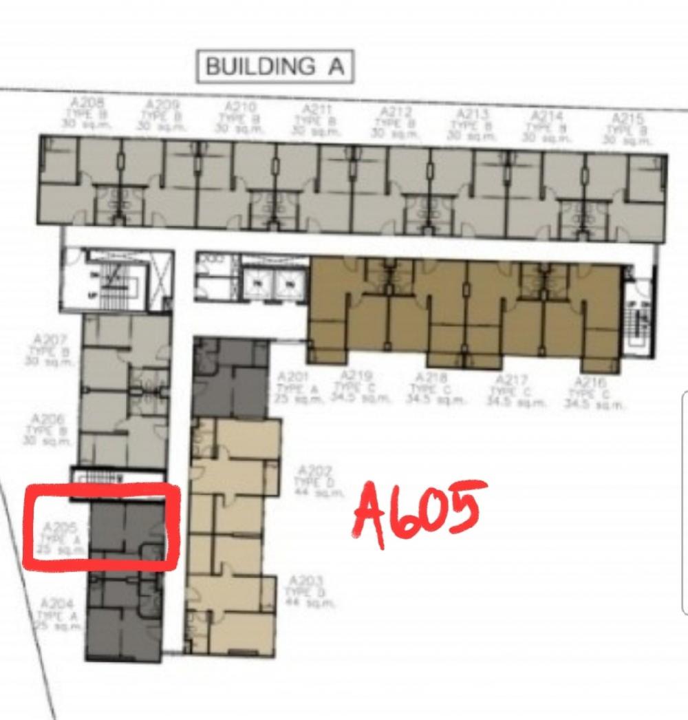 Sale DownCondoBangna, Bearing, Lasalle : Selling reservation form for Arlo Lasalle 17 project, 1.63 million baht, cheaper than the project.