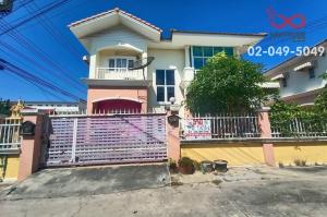 For SaleHouseSamut Prakan,Samrong : 2-story detached house for sale, Kittinakorn Village, Bang Bo, Samut Prakan.