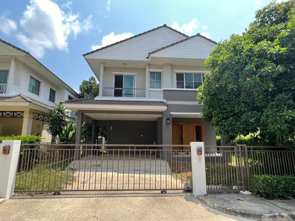 For SaleHouseRama5, Ratchapruek, Bangkruai : Single house 🏡Manthana Pinklao-Rama 5✨Beautiful new house, ready to move in, good location, next to Nakhon In main road. Near Rama 5 roundabout, very few owners live!! Price is only 7.8 million baht!!!