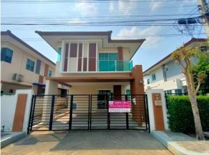 For SaleHousePathum Thani,Rangsit, Thammasat : 📢[For Sale/SALE] Semi-detached houses that are worth more than single houses here!! Baan Fah Piyarom Tendro Lam Luk Ka Khlong 6