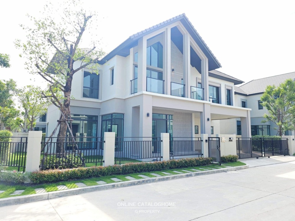 For SaleHouseNawamin, Ramindra : Bangkok Boulevard Ramintra-Watcharapol (บางกอก บูเลอวาร์ด รามอินทรา-วัชรพล) | 2-story detached house, 5 bedrooms | New house, never lived in | Near The Promenade 15 minutes, Fashion Island 14 minutes.