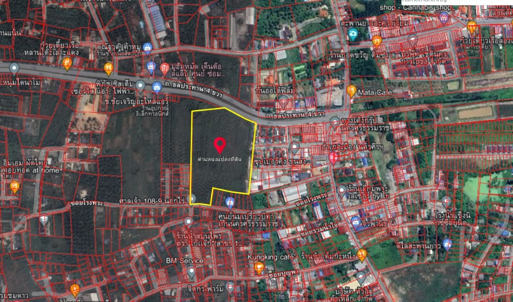 For SaleLandNakhon Si Thammarat : Beautiful plot of land for sale in the middle of Nakhon Si Thammarat city.