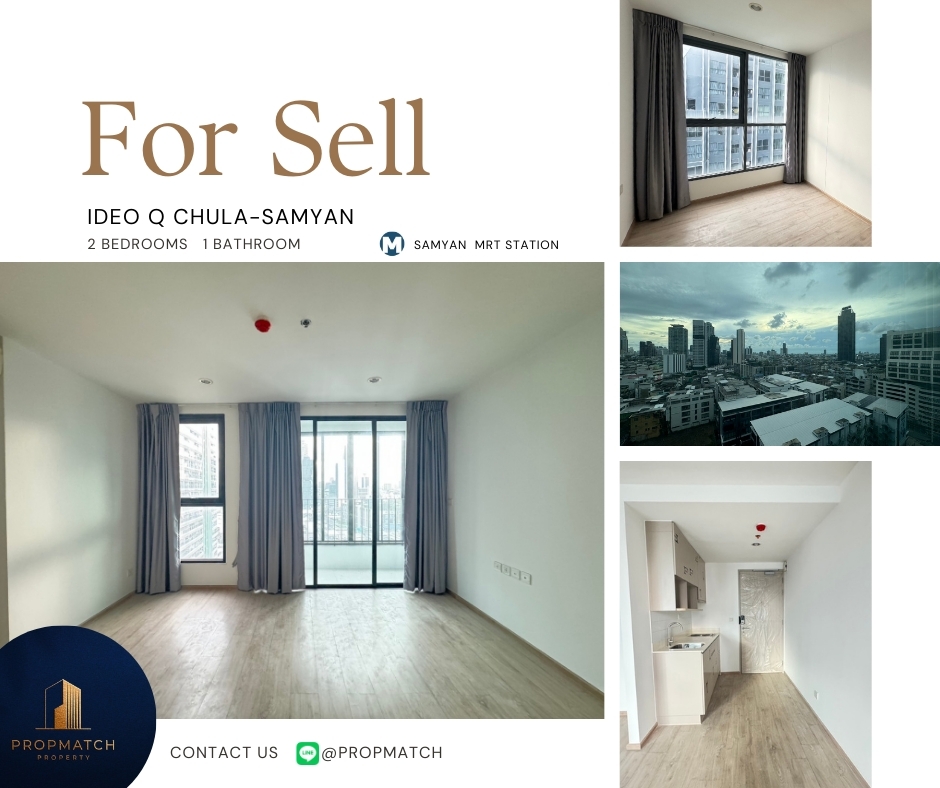 For SaleCondoSiam Paragon ,Chulalongkorn,Samyan : 🏙️ BEST DEAL FOR BUY | Ideo Q Chula-Samyan 2 Bedrooms 1 Bathroom 47 sq.m. - 11 M฿ Tel.0909426442 K.Film