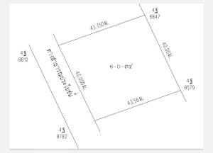 For SaleLandPattanakan, Srinakarin : Beautiful plot of land for sale, 1 rai 34 sq wah, filled, next to the road in Soi Phatthanakan /52-LA-66015