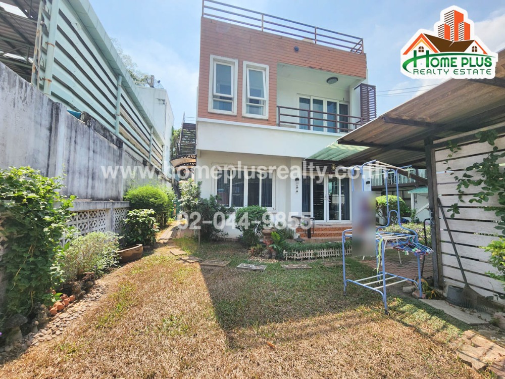 For SaleHouseKasetsart, Ratchayothin : 2-story detached house, Soi Vibhavadi 60, near Kasetsart University.