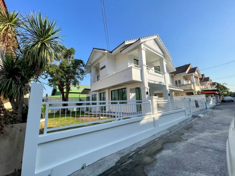 For SaleHouseSriracha Laem Chabang Ban Bueng : 2-story detached house for sale, second-hand house, Assumption - Sriracha, beautiful house, newly renovated.