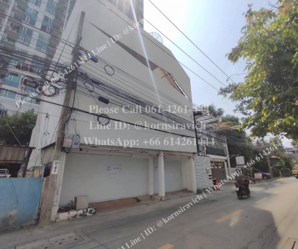 For RentRetailOnnut, Udomsuk : For rent 3-storey commercial building, Thonglor Soi, Sukhumvit 55, 6 car parking spaces. For spa, massage shop, onsen, hostel, Airbnb room, office, showroom, medical clinic, surgery, Wellness.