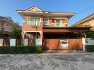 For SaleHousePattaya, Bangsaen, Chonburi : Single house for sale near Bangsaen | Grand Maneerin Village Sam Muk-Bang Saen