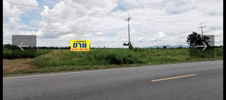 For SaleLandKanchanaburi : Empty land for sale, 20-02-18 rai, next to main road 3443, Lao Khwan District, Kanchanaburi.